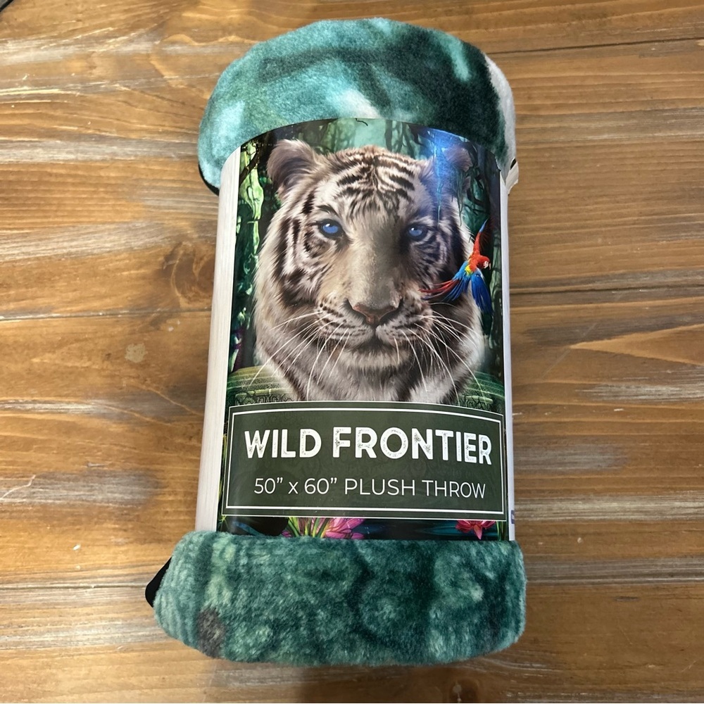 Wild Frontier Plush Throw Blanket